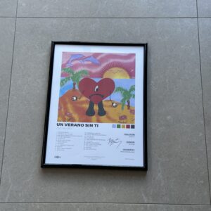Póster enmarcado de Un Verano Sin tí, Bad Bunny