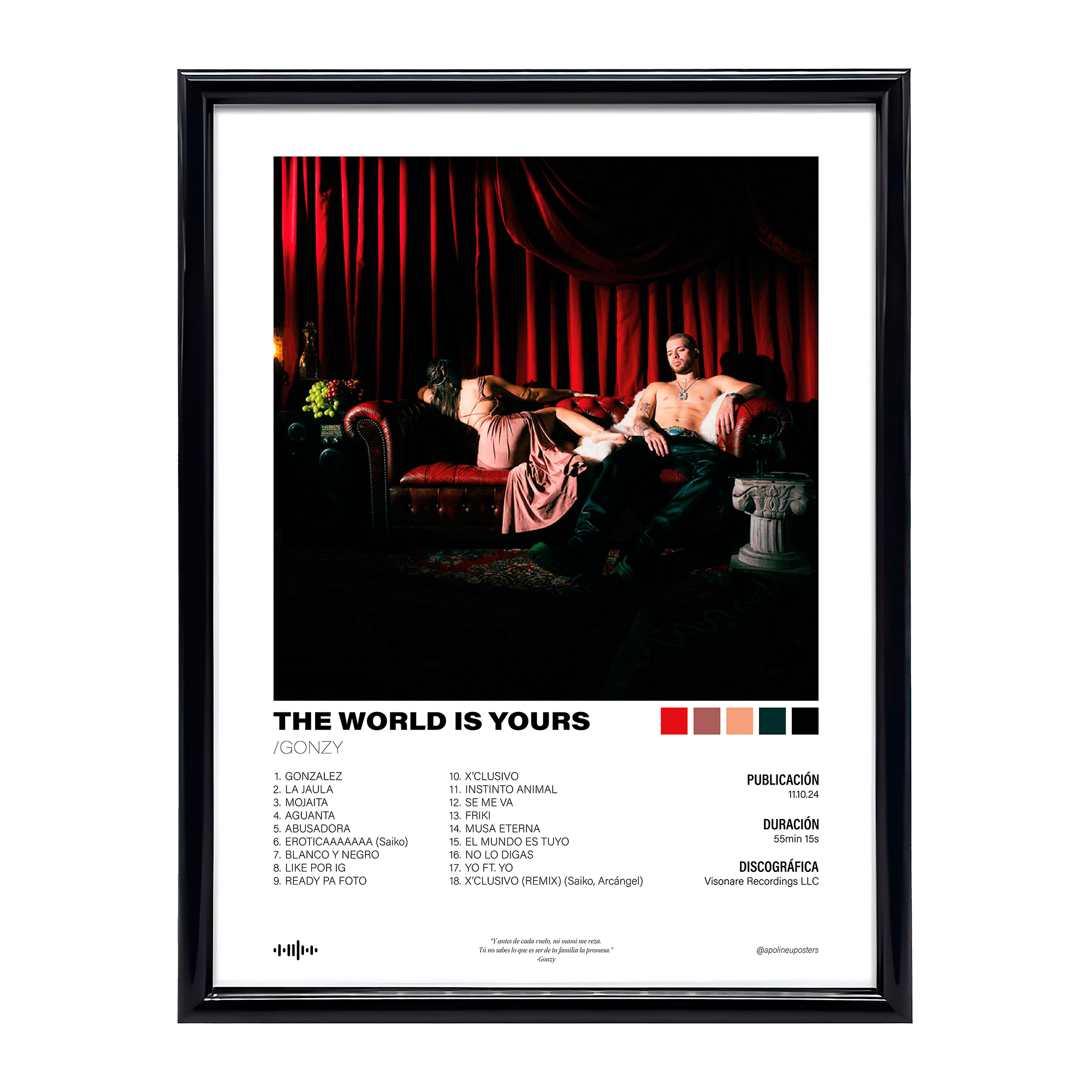 THE WORLD IS YOURS - Gonzy