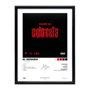 Poster enmarcado de El 6ei66ei6, Hades66