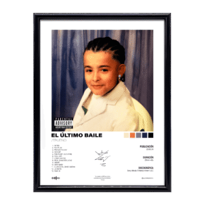 Poster con marco El ultimo baile