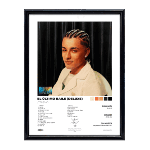 Póster enmarcado de El último baile deluxe, Trueno